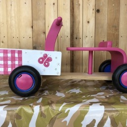 roze bakfiets